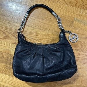 Michael Kors Leather Shoulder Chain Bag